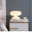 Circle table lamp bedroom bedside soslow minimalist ins girl designer internet famous glass living room decoration night light