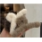 Korean autumn and winter new furry grab clip, large size, warm back of the head, spoon shaped hair clip, imitation rabbit hair grab  Shark clip girl